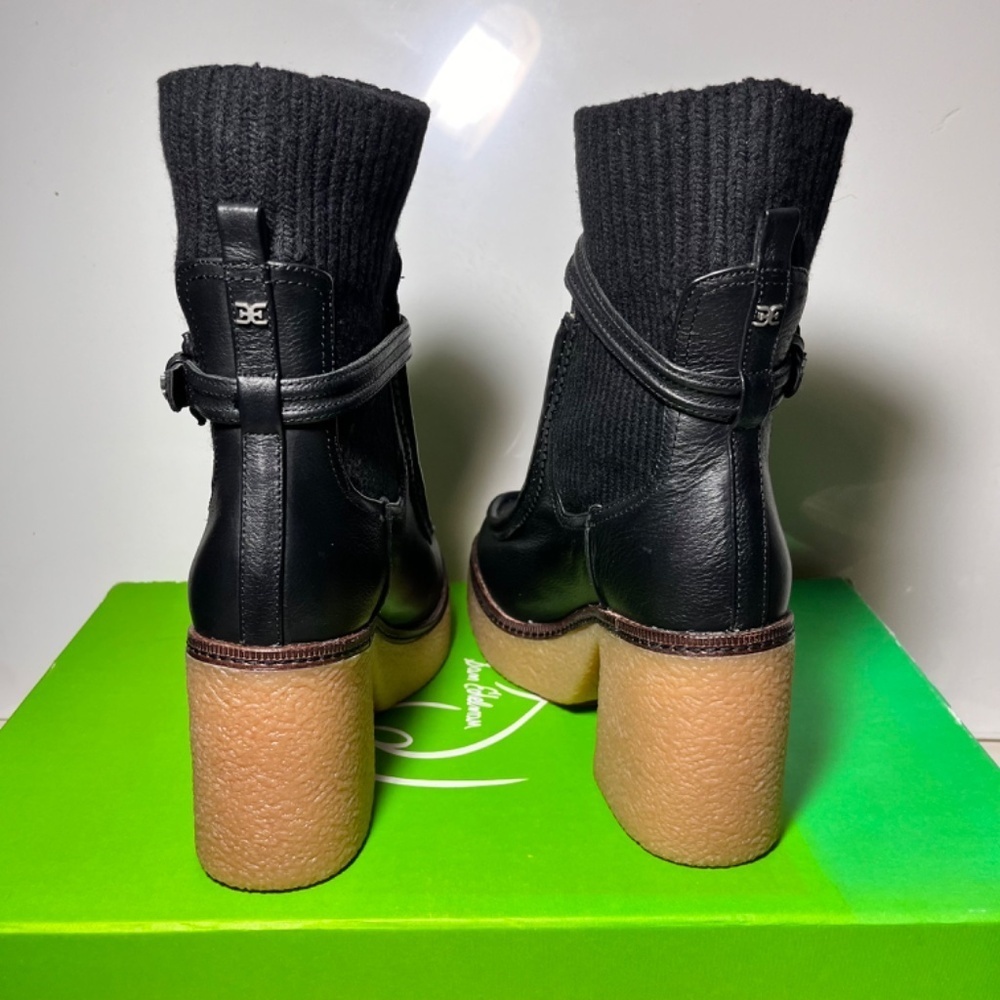 Sam Edelman Sidney Platform Sweater Booties - Picture 4 of 6